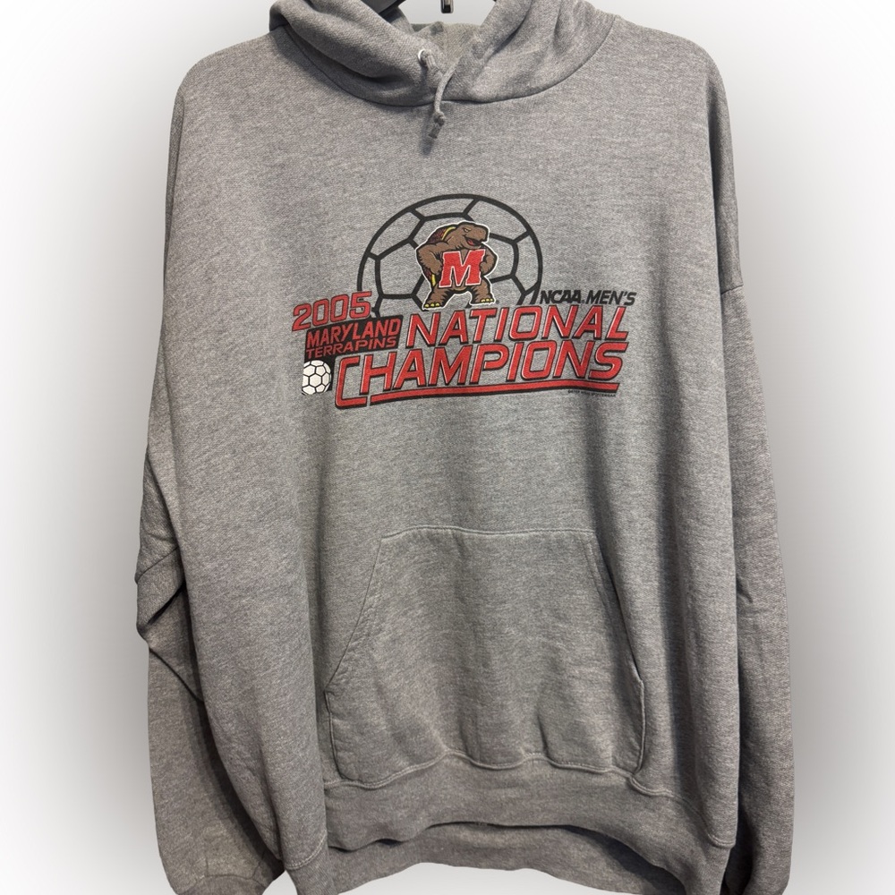 University of Maryland College Park Terrapins 2005 Men's Soccer Champions Hoodie